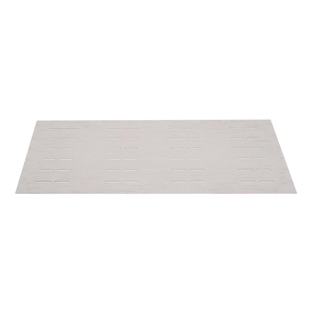 ฝ้าระบายอากาศ SHERA ลายสัก เว้นร่อง 60x120x0.4 ซม. สีธรรมชาติ