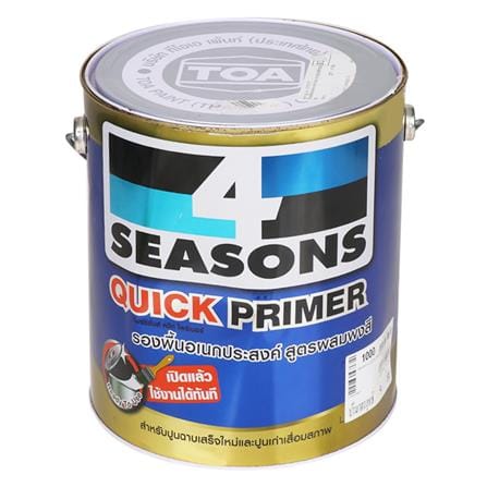 สีรองพื้นอเนกประสงค์ TOA 4 SEASONS QUICK PRIMER 1000 9 ลิตร_0