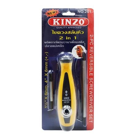 ไขควงหัวสลับ KINZO 2IN1 NO. 201 VR9_0