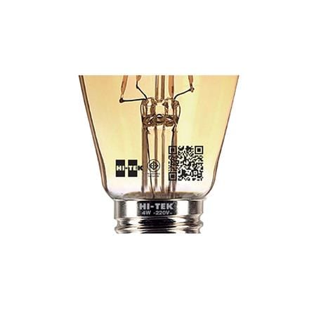 หลอด LED HI-TEK FILAMENT ST64 4 วัตต์ WARMWHITE E27 สีเหลือง_2