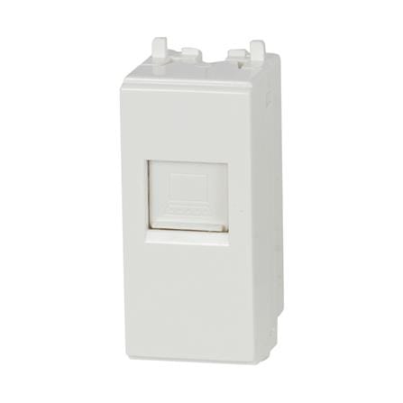 เต้ารับคอมพิวเตอร์ HACO CAT5E J-045 สีขาว_1