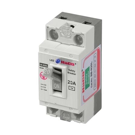 เซฟตี้เบรกเกอร์ 20 แอมป์ 1 เฟส HACO SB_1