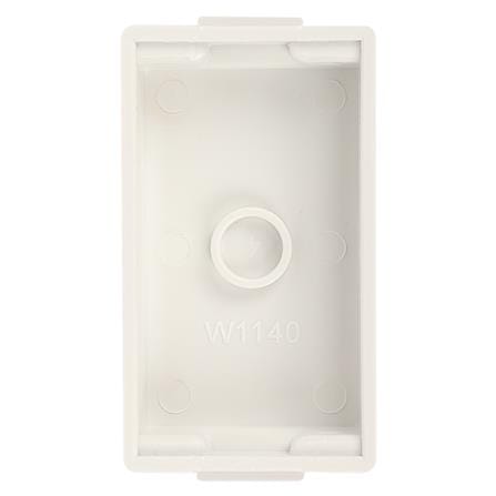 แผ่นปิดช่องว่าง 1 ช่อง HACO TJ-W1140 สีขาว_2