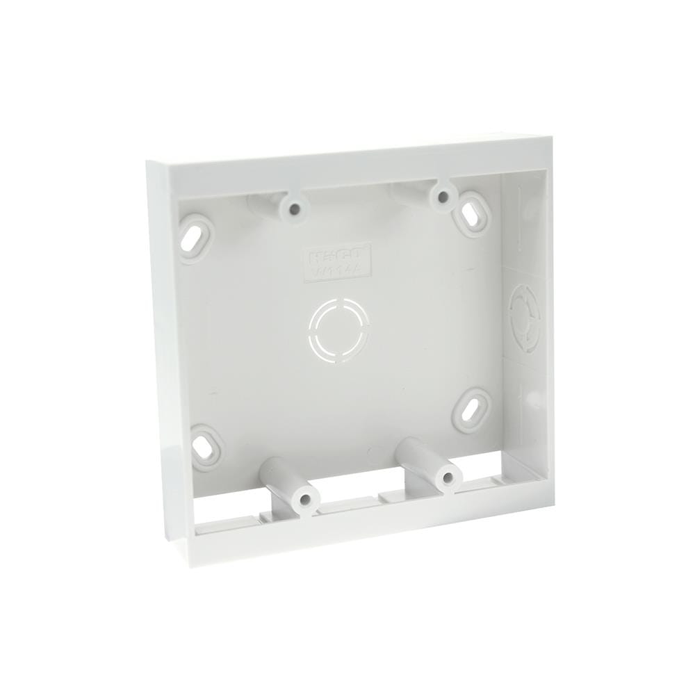 กล่องลอย HACO W114A 4x4 นิ้ว สีขาว
