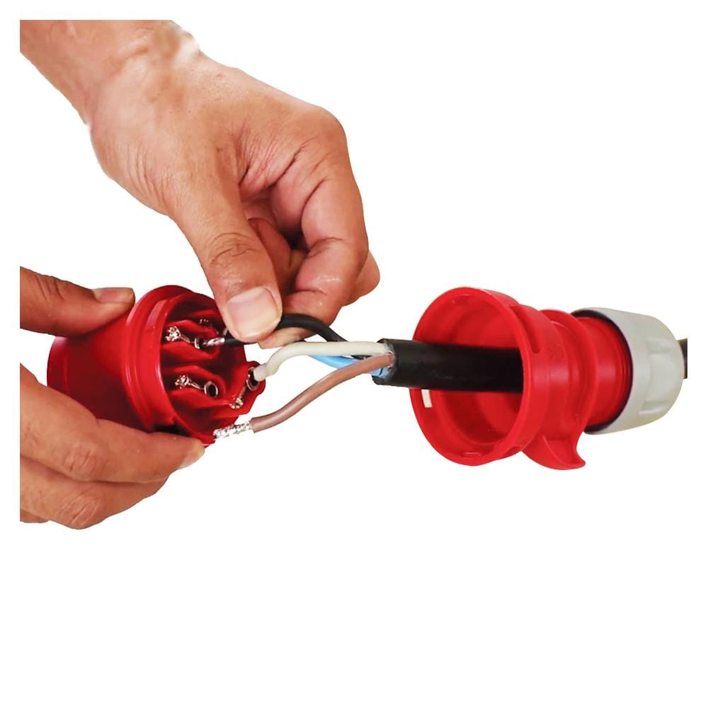 เพาเวอร์ปลั๊กตัวเมียกลางทาง HACO 4 PIN 214-6V
