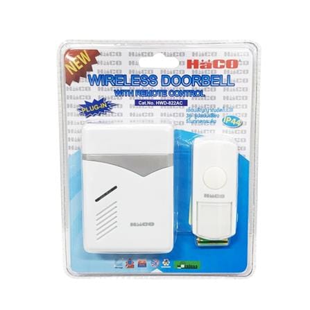 กระดิ่งไร้สายแบบเสียบปลั๊ก HACO HWD-822AC 220V_2