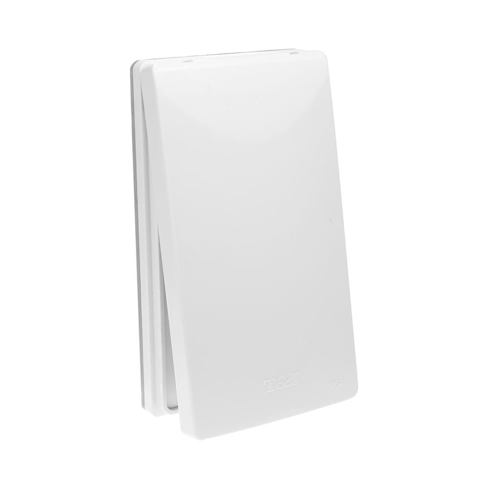 หน้ากากกันน้ำ HACO 3 ช่อง TJ-W120 สีขาว