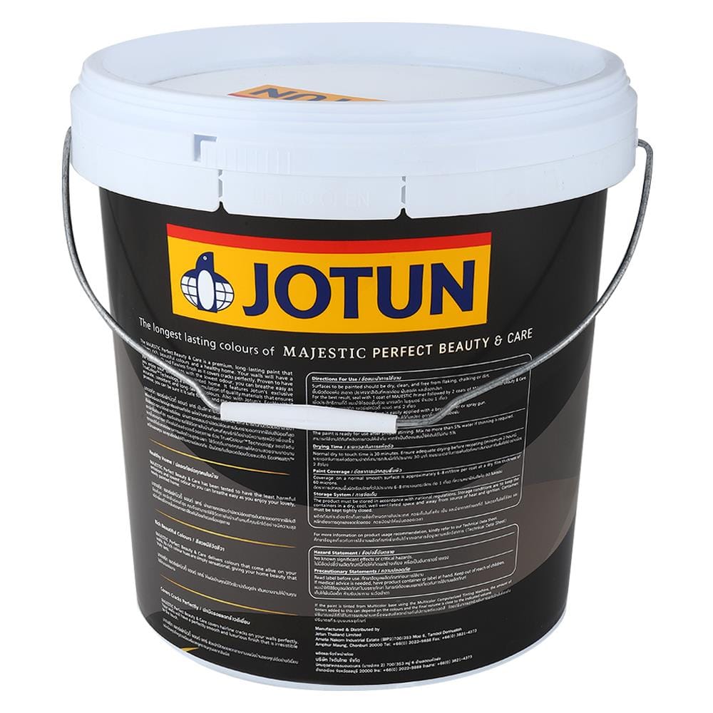 WATER-BASED INTERIOR PAINT SHEEN JOTUN MAJESTIC PERFECT BEAUTY AND CARE BASE A WHITE 2.5GAL