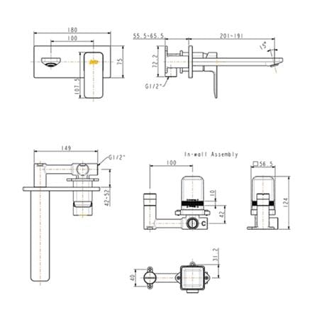 ก๊อกอ่างล้างหน้าผสม AMERICAN STANDARD A-1304-120_1