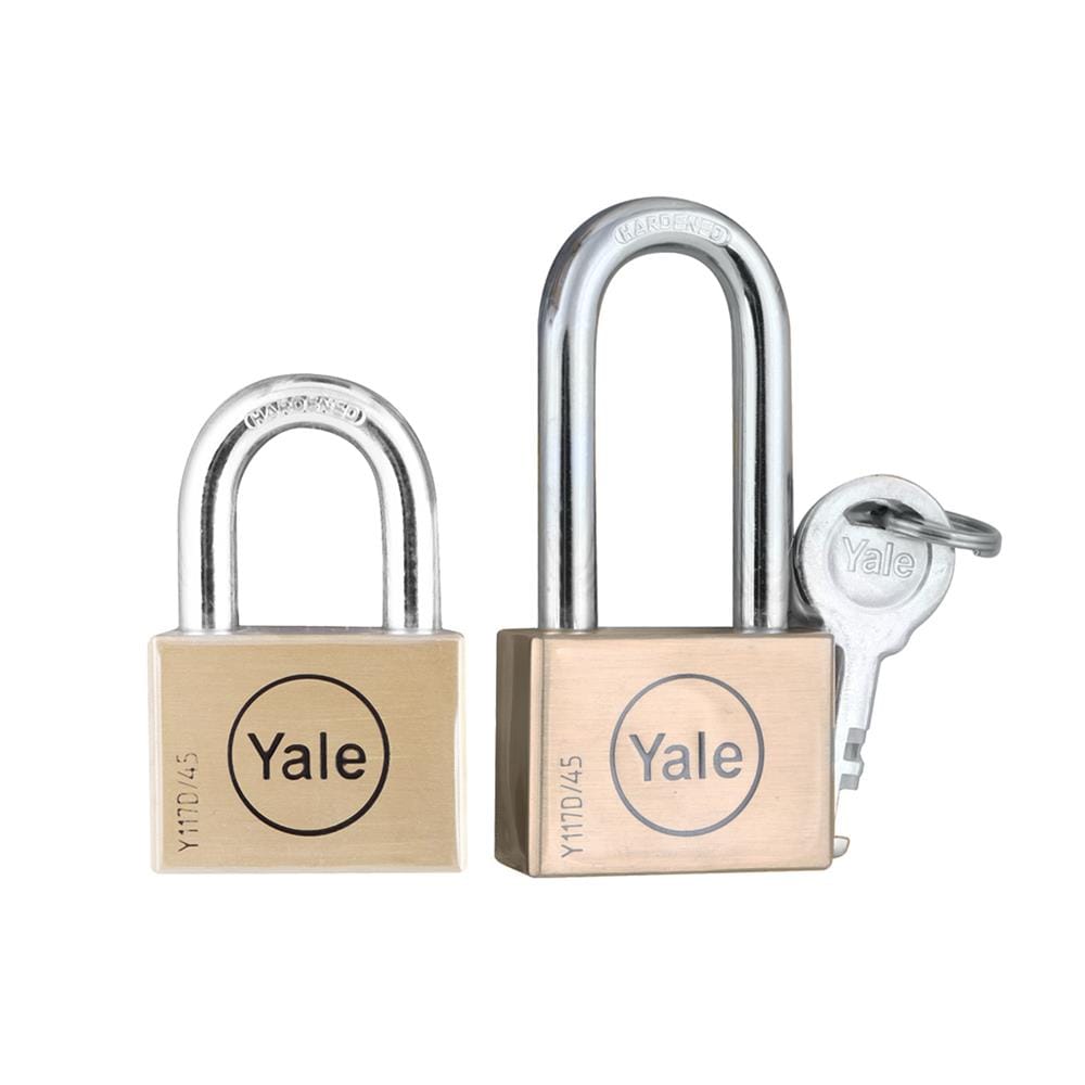 กุญแจคีย์อะไลท์ YALE BD45-45LSP5C 45 มม. สีทองเหลือง (แพ็ก 5 ชิ้น)