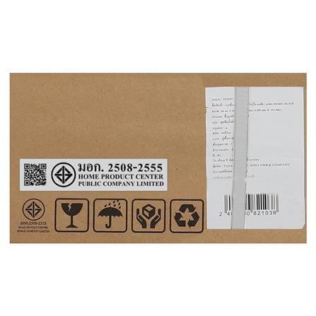 กระเบื้องพื้นพอร์ซเลน 60x60 ซม. ทริปเปิ้ล แบล็ค 1.44M2_4