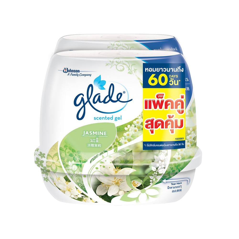 เจลปรับอากาศ GLADE SCENTED 180g แพ็คคู่ JASMINE