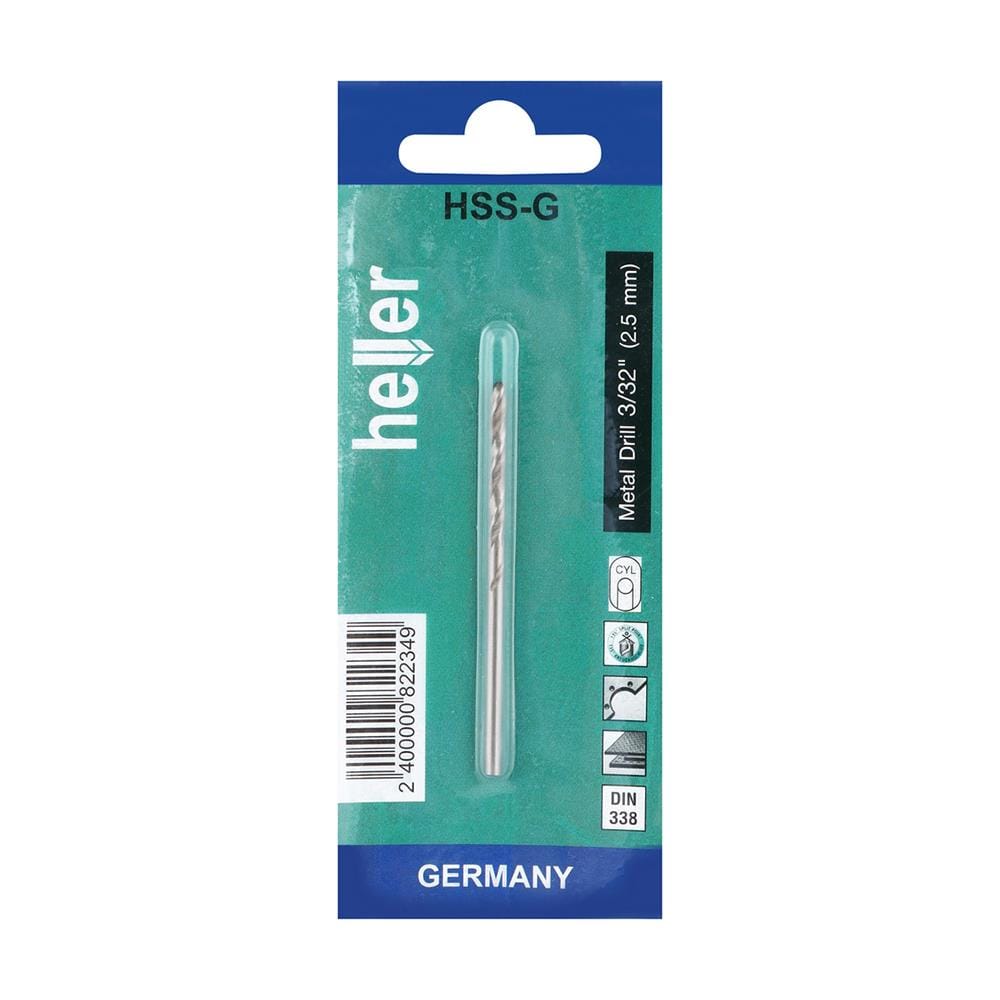 ดอกเจาะเหล็ก HELLER HIGH SPEED 3/32 นิ้ว