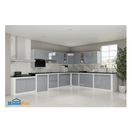 บานซิงค์คู่ CABIN HI-GlOSS 83x65 ซม. สีเทา_3