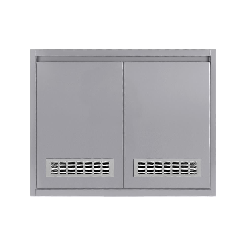 บานใต้ซิงค์ CABIN HI-GLOSS 83X65 ซม. สีเทา