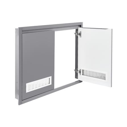 บานใต้ซิงค์ CABIN HI-GLOSS 83X65 ซม. สีเทา_1