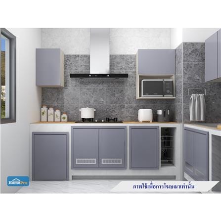 บานใต้ซิงค์ CABIN HI-GLOSS 83X65 ซม. สีเทา_5