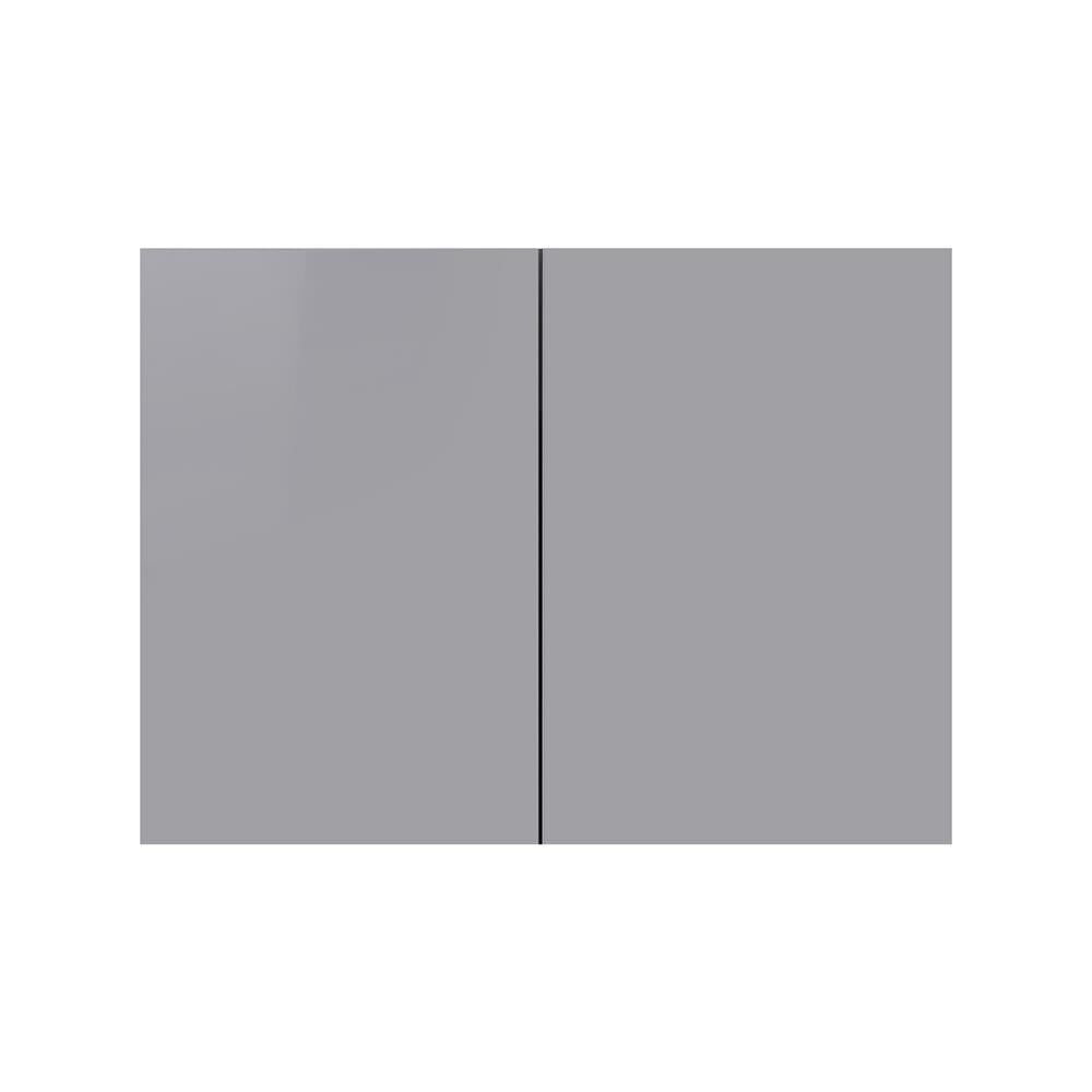 ตู้แขวนคู่ CABIN HI-GLOSS 80x60 ซม. สีเทา