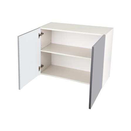 ตู้แขวนคู่ CABIN HI-GLOSS 80x60 ซม. สีเทา_2