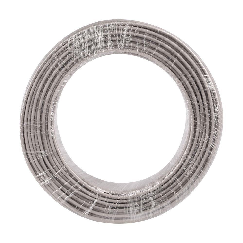 สายไฟ THW IEC01 BCC 1x4ตร.มม. 100 ม. สีเทา