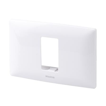 หน้ากาก 1 ช่อง HACO AP-F001 สีขาว_1
