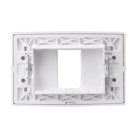 หน้ากาก 1 ช่อง HACO AP-F001 สีขาว_2