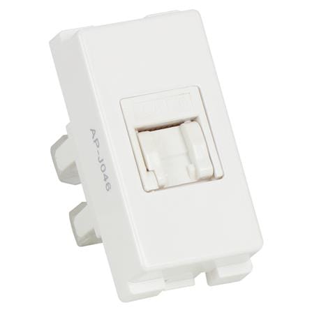 เต้ารับคอมพิวเตอร์ HACO CAT6 AP-J046 สีขาว_1