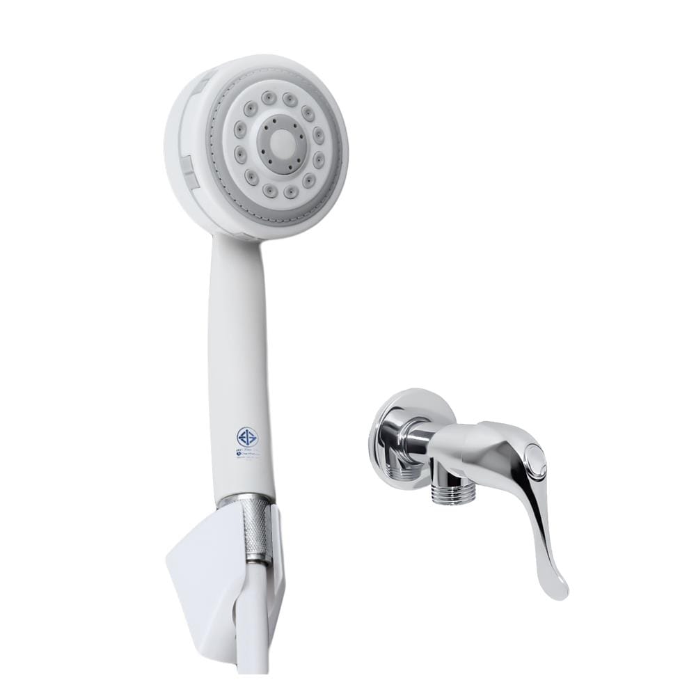 ชุดฝักบัวสายอ่อน 2 ระดับ BENN WS63636 สีขาว