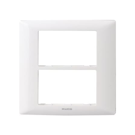 หน้ากาก 6 ช่อง HACO AP-F006 สีขาว