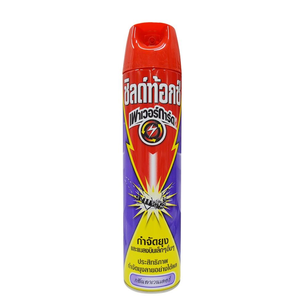 สเปรย์กำจัดยุง SHIELDTOX POWERGARD2 600ml LAVENDER