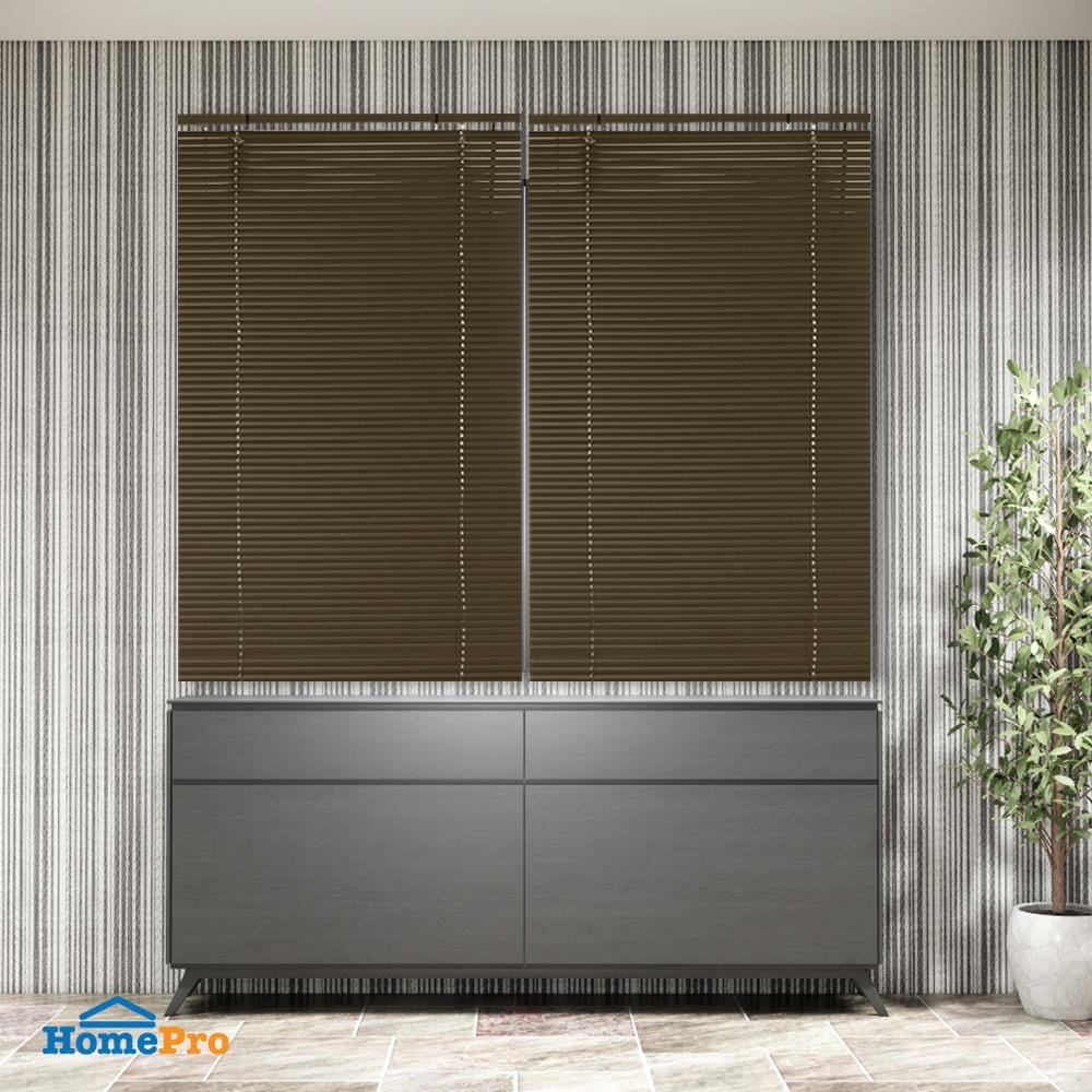 มู่ลี่ ไวนิล HOME LIVING STYLE 70X160 ซม. สีน้ำตาลเข้ม