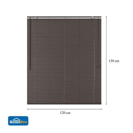 มู่ลี่ ไวนิล HOME LIVING STYLE 120X130 ซม. สีน้ำตาลเข้ม_7