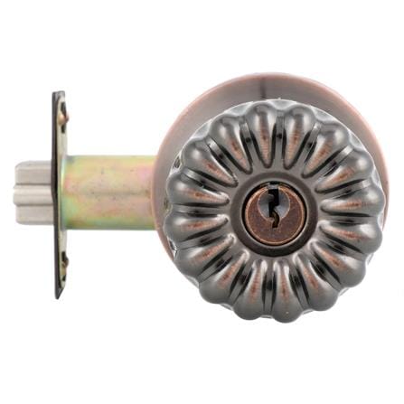 ลูกบิดประตู หัวกลม SCP K586 AC สีทองแดงรมดำ_2
