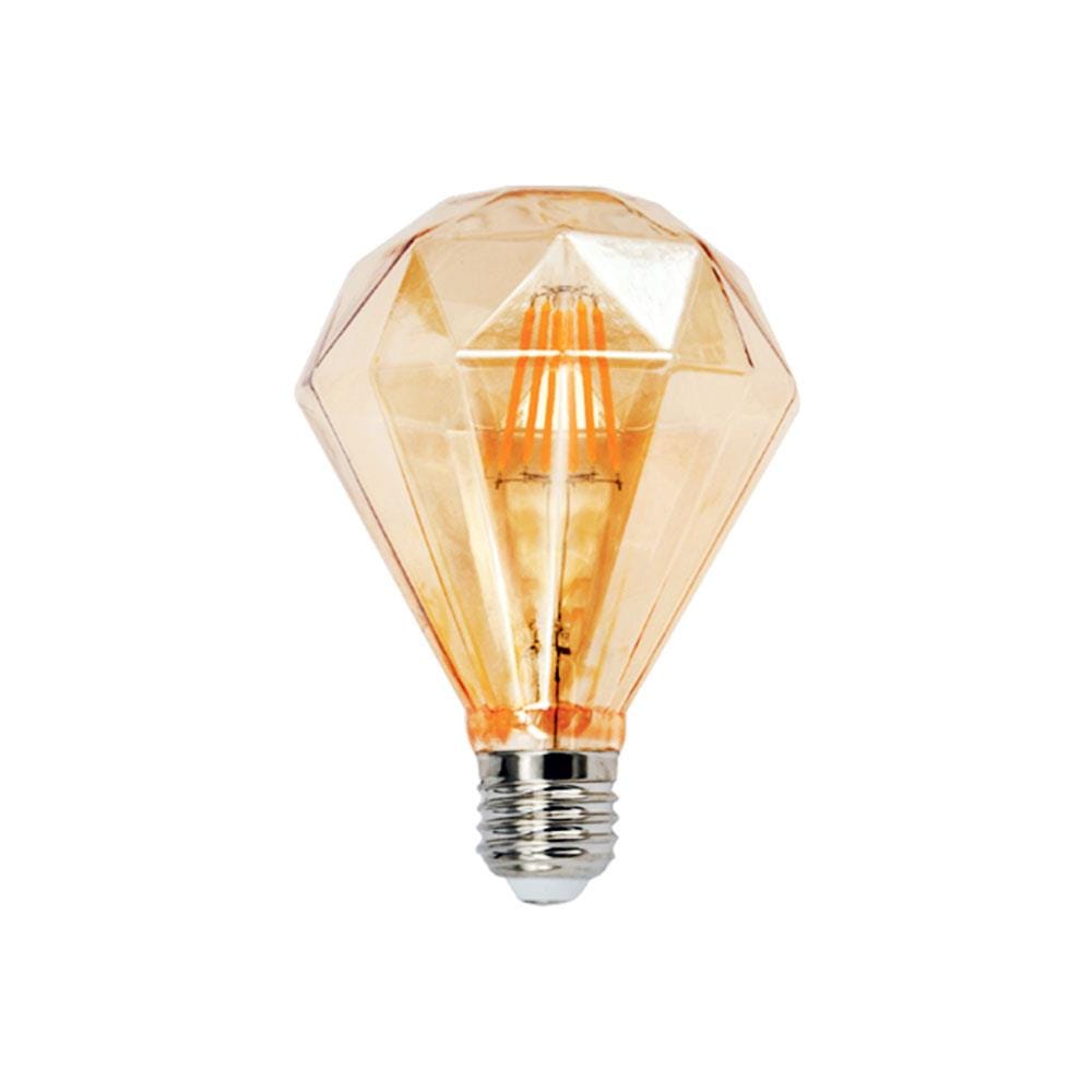 หลอด LED HI-TEK G95 GOLD DIAMOND 6 วัตต์ WARMWHITE E27