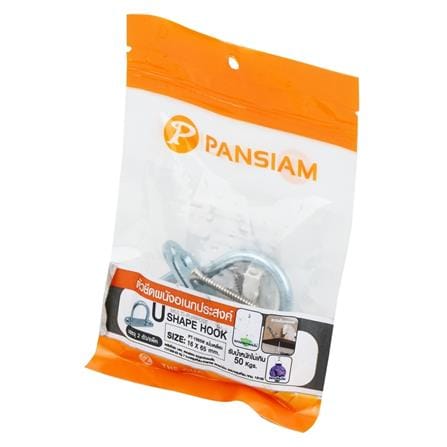 ตัวยึดเอนกประสงค์ PANSIAM PT-1665W 16X65 มม. แพ็ก 2 ชิ้น_1
