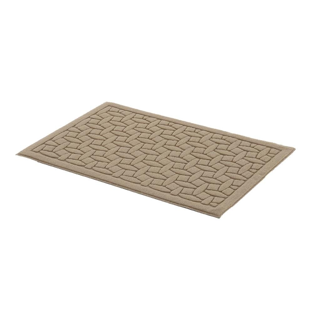 พรมเช็ดเท้าดักฝุ่น HOME LIVING STYLE MX2046 39X59 ซม. สีเบจ