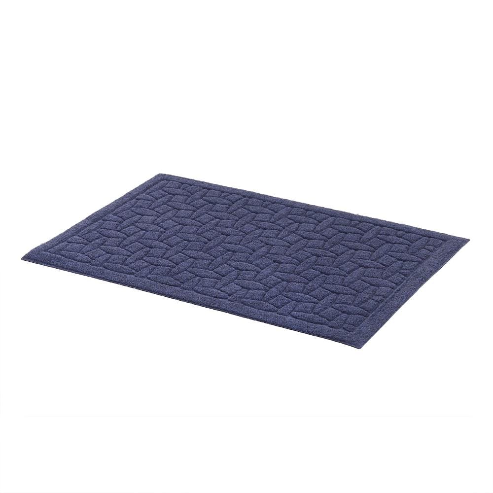 พรมเช็ดเท้าดักฝุ่น HOME LIVING STYLE MX2046 39X59 ซม. สีเทา