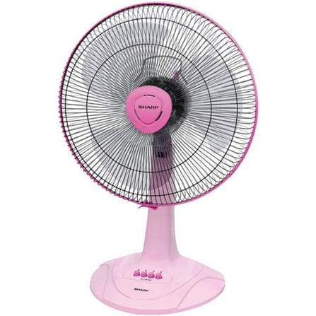 พัดลมตั้งโต๊ะ 16 นิ้ว SHARP PJ-TA163JP สีชมพู