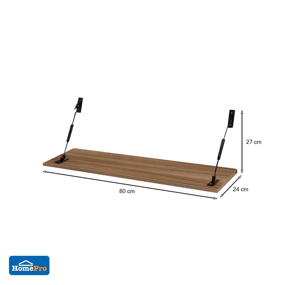 ชั้นติดผนัง STACKO SWING 80x24x27 ซม. สีเนเชอรัล