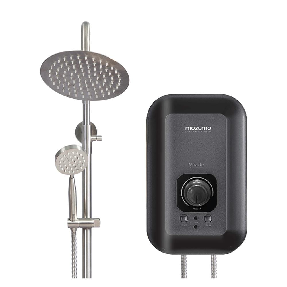 เครื่องทำน้ำอุ่น MAZUMA MIRACLE METALIC RAIN SHOWER 5500 วัตต์