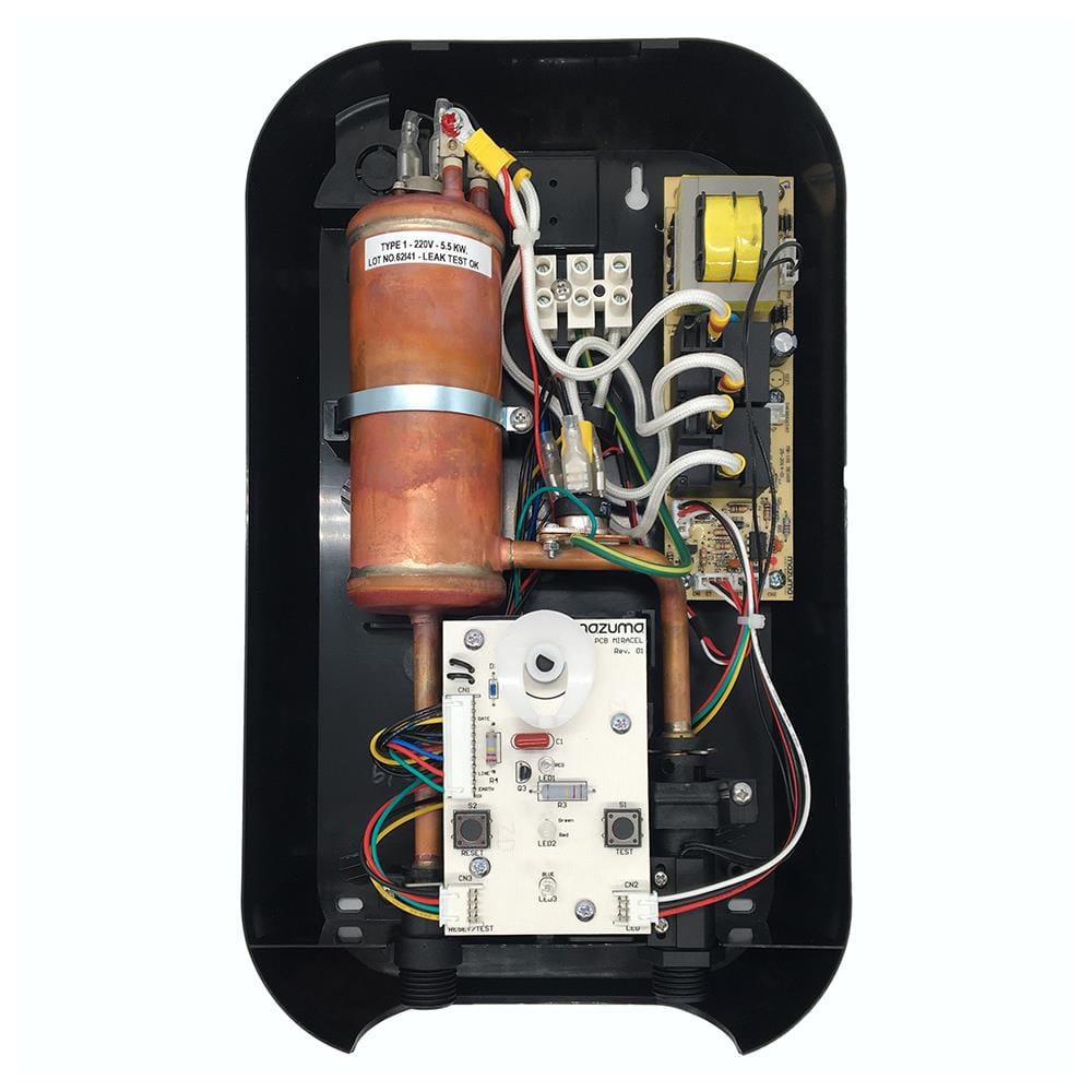 เครื่องทำน้ำอุ่น MAZUMA MIRACLE METALIC RAIN SHOWER 5500 วัตต์