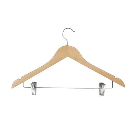 ไม้แขวนเสื้อไม้มีหนีบ WHM66026 (1x1) HL_1