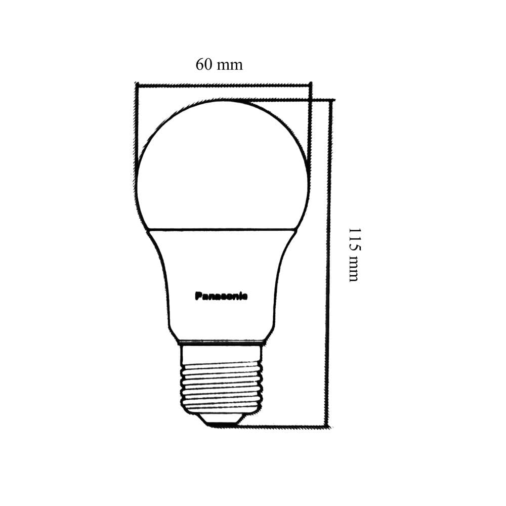 หลอด LED PANASONIC NEO 9 วัตต์ DAYLIGHT E27