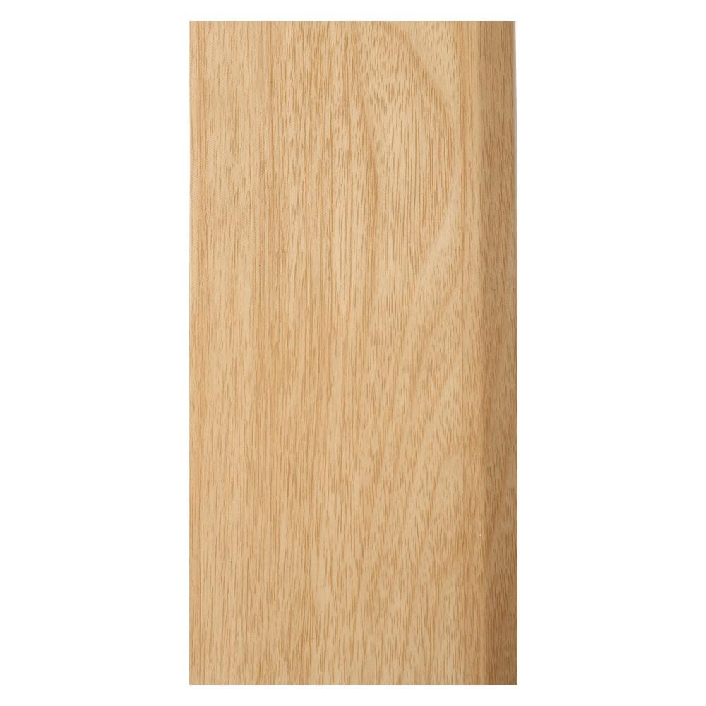 บัวพื้น PVC CROBERN 9.5x240x1.5 ซม. สีโอ๊ค