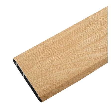 บัวพื้น PVC CROBERN 9.5x240x1.5 ซม. สีโอ๊ค_0