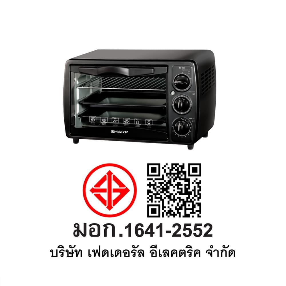 เตาอบเล็กแมนนวล SHARP EO-19K 19 ลิตร