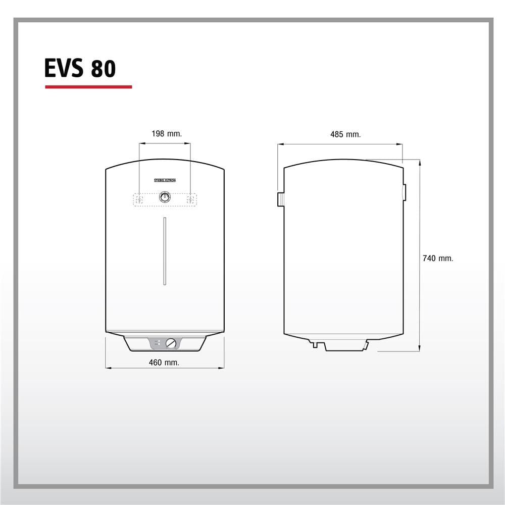 หม้อต้ม STIEBEL EVS 80 80 ลิตร สีขาว