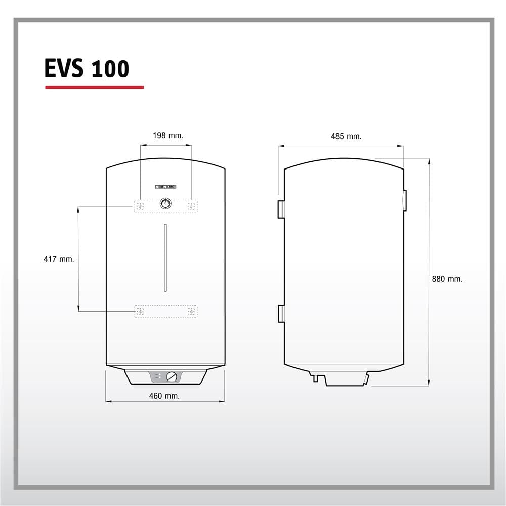 หม้อต้ม STIEBEL EVS100 100 ลิตร สีขาว