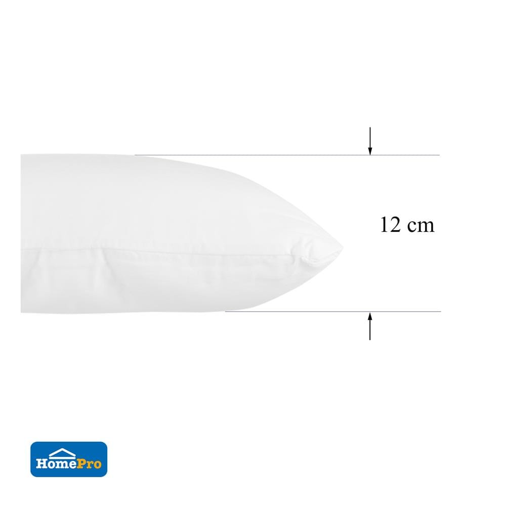 หมอนหนุน เมมโมรี่โฟม HOME LIVING STYLE SMALL 15x26 นิ้ว สีขาว