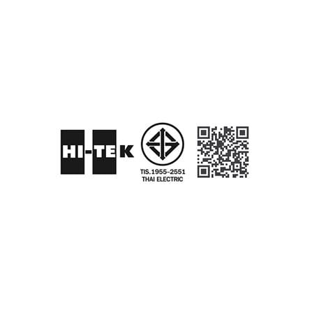 ดาวน์ไลท์ LED HI-TEK HFLEPSR09W 5 นิ้ว 9 วัตต์ WARM WHITE สีขาว_4